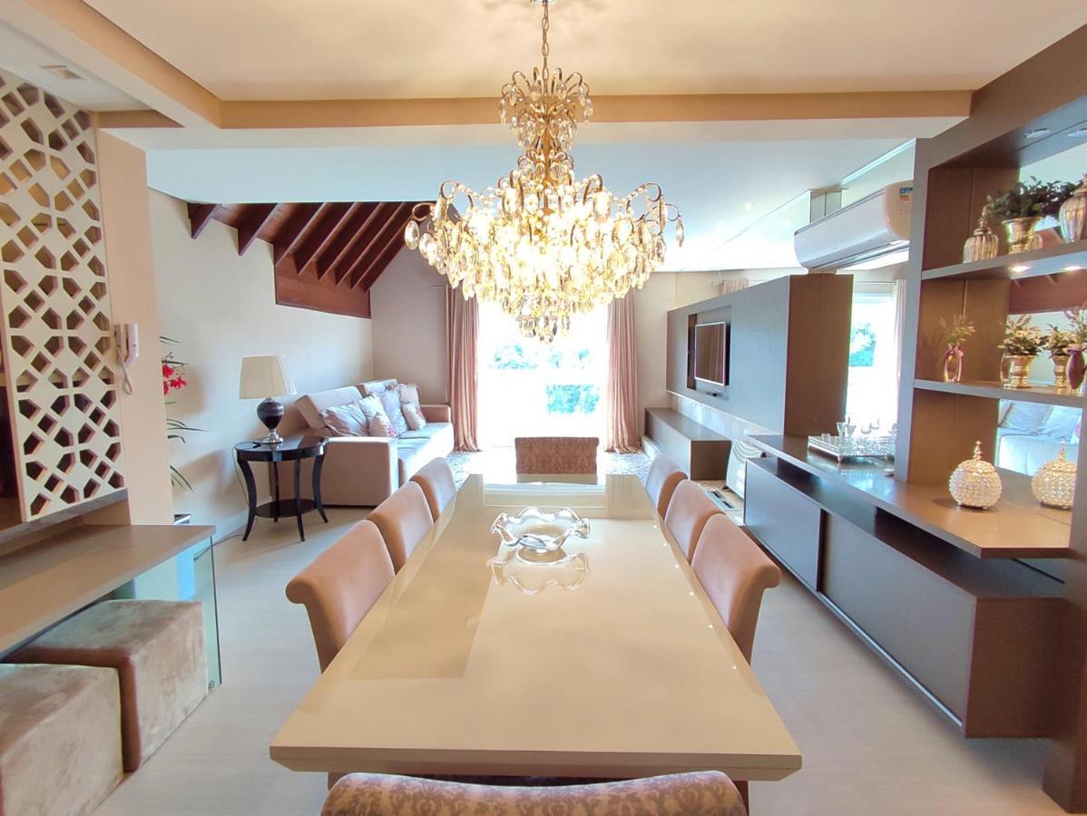 Luxuoso Apartamento Central Para 10 Pessoas Gramado Zewnętrze zdjęcie