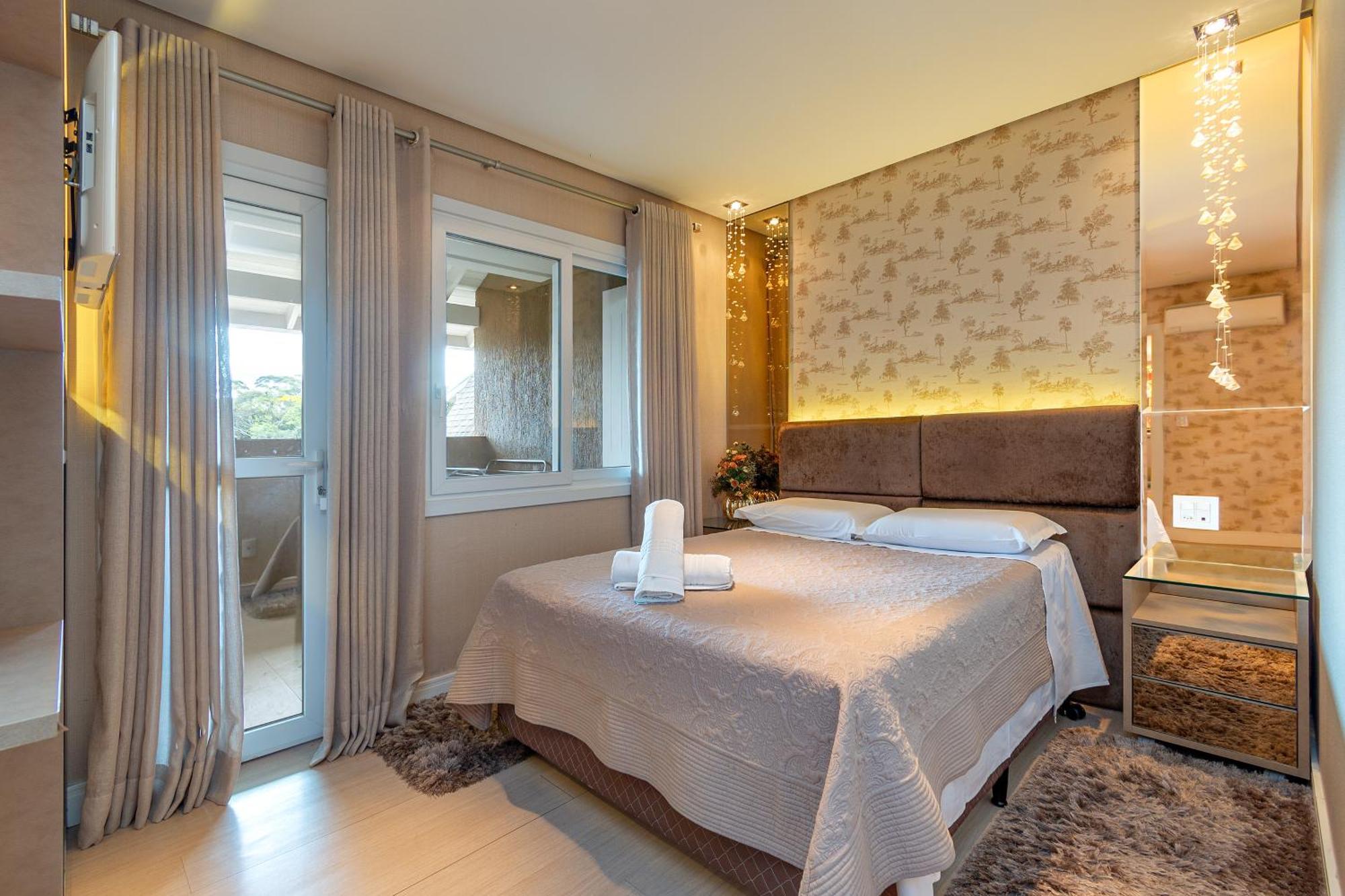 Luxuoso Apartamento Central Para 10 Pessoas Gramado Zewnętrze zdjęcie