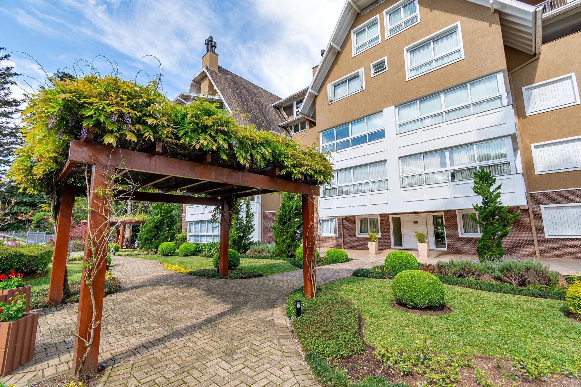 Luxuoso Apartamento Central Para 10 Pessoas Gramado Zewnętrze zdjęcie