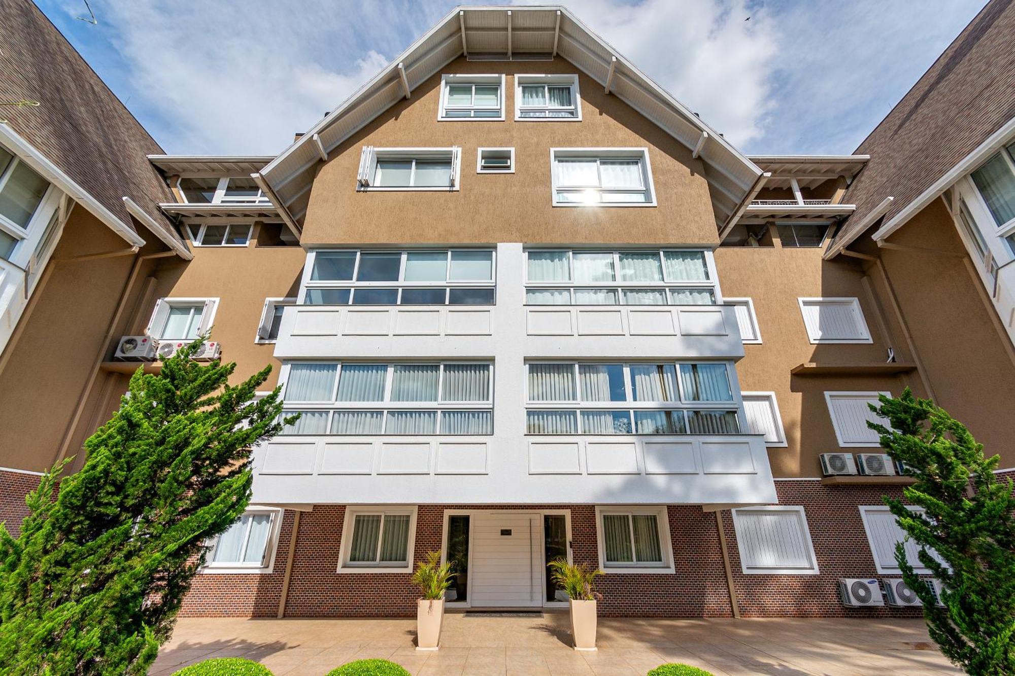 Luxuoso Apartamento Central Para 10 Pessoas Gramado Zewnętrze zdjęcie