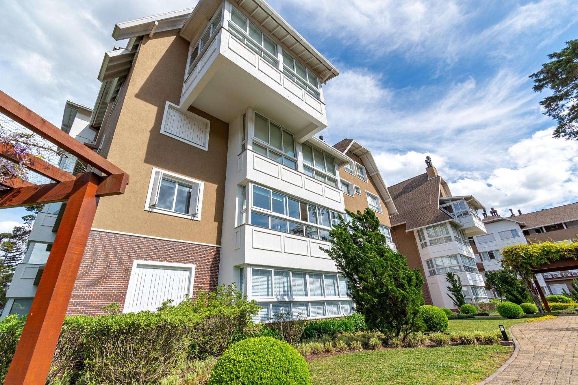 Luxuoso Apartamento Central Para 10 Pessoas Gramado Zewnętrze zdjęcie