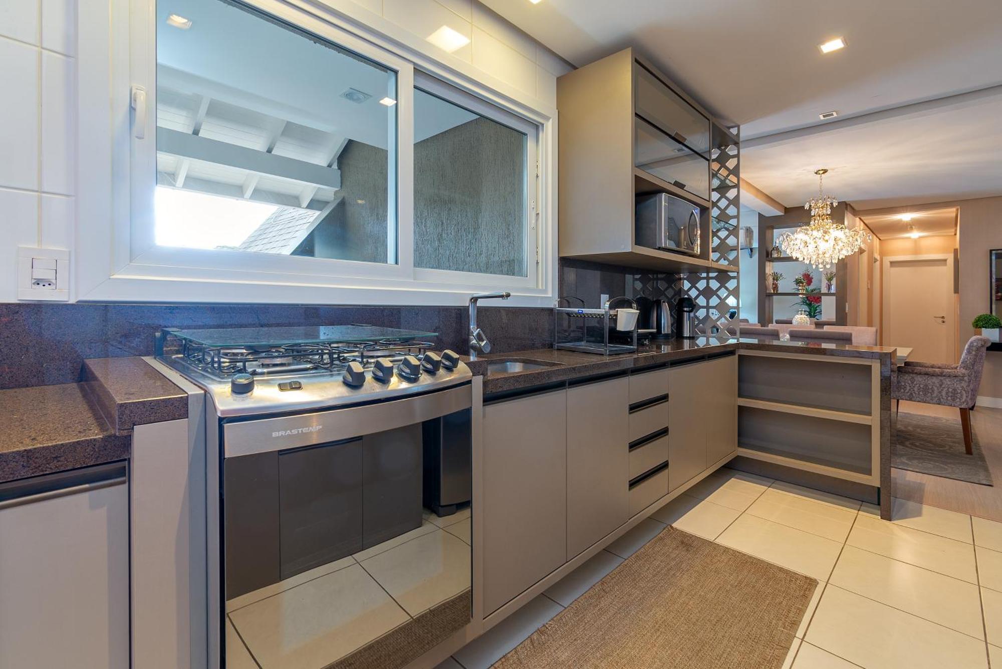 Luxuoso Apartamento Central Para 10 Pessoas Gramado Zewnętrze zdjęcie