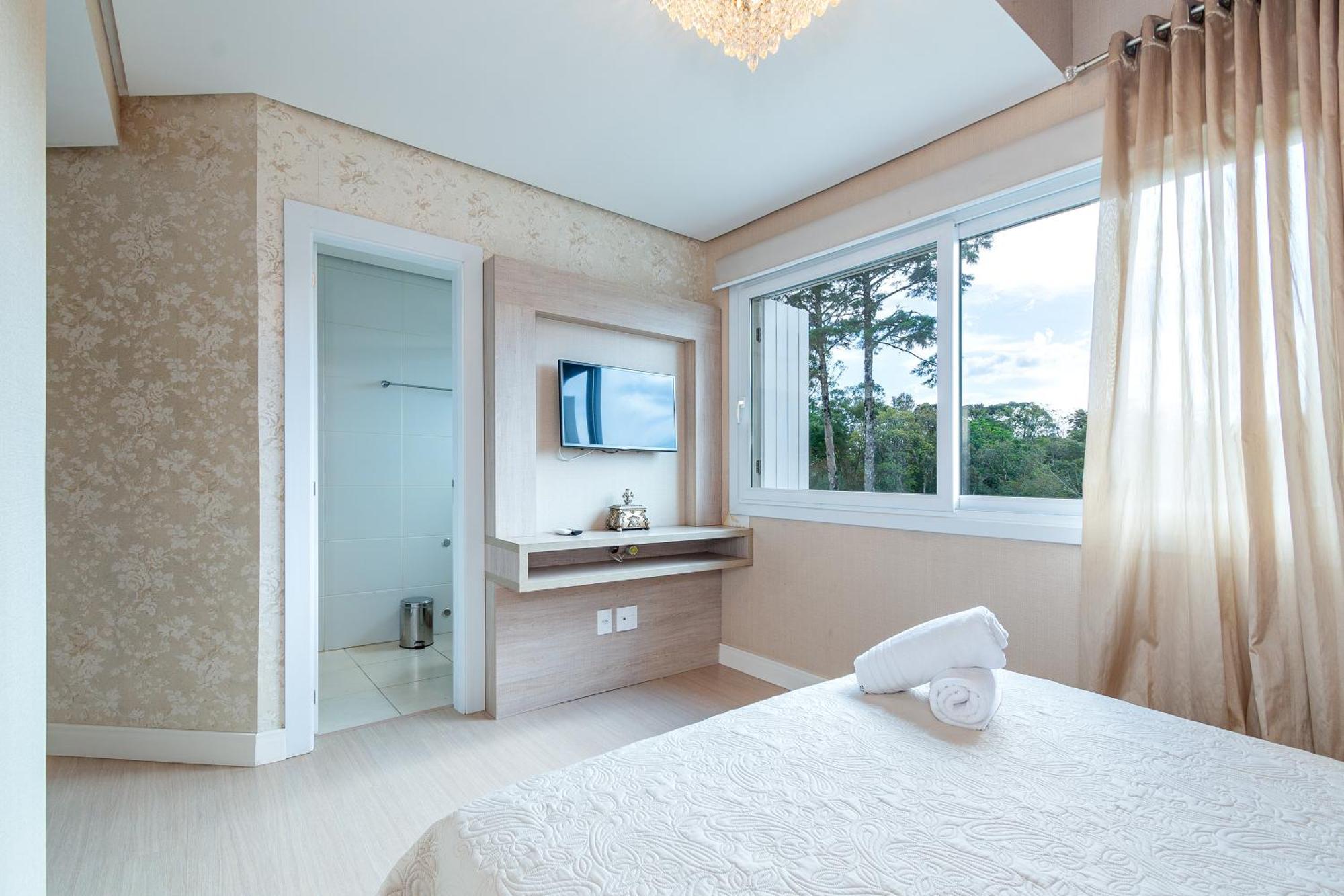 Luxuoso Apartamento Central Para 10 Pessoas Gramado Zewnętrze zdjęcie